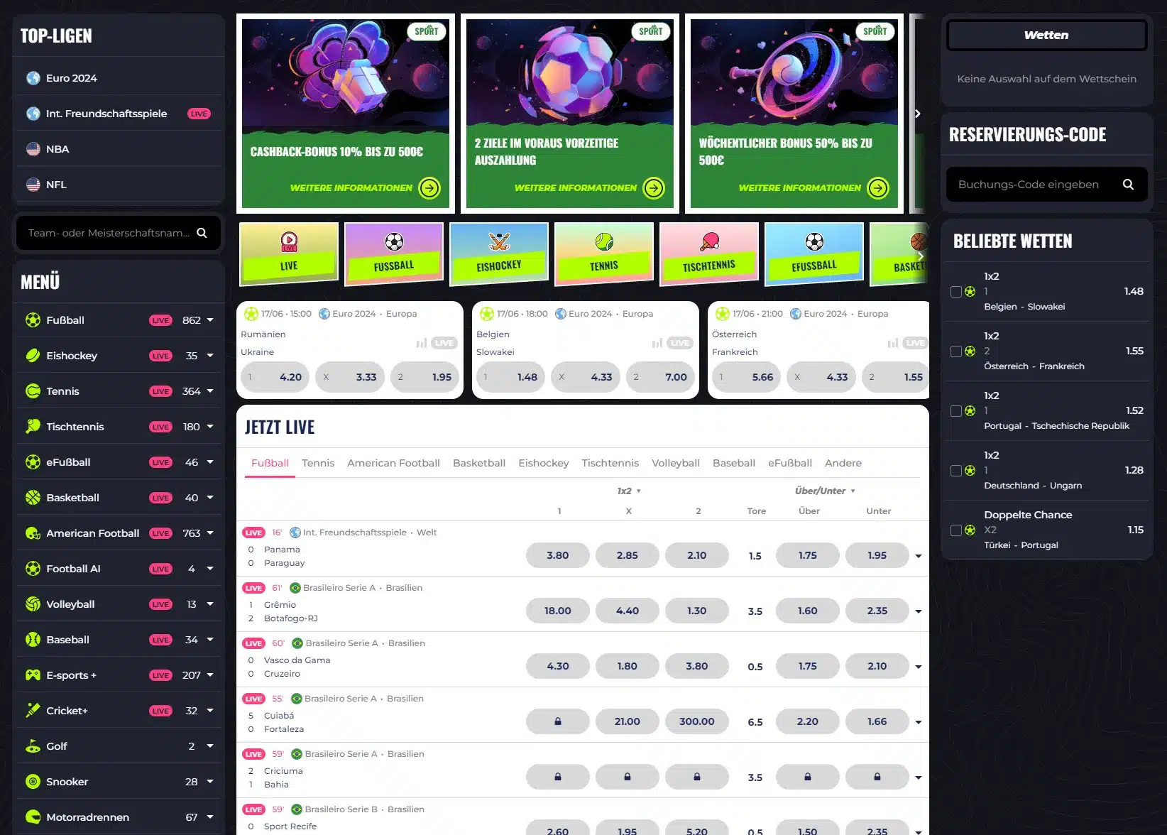 Einführung in Lunubet Casino und Sportwetten