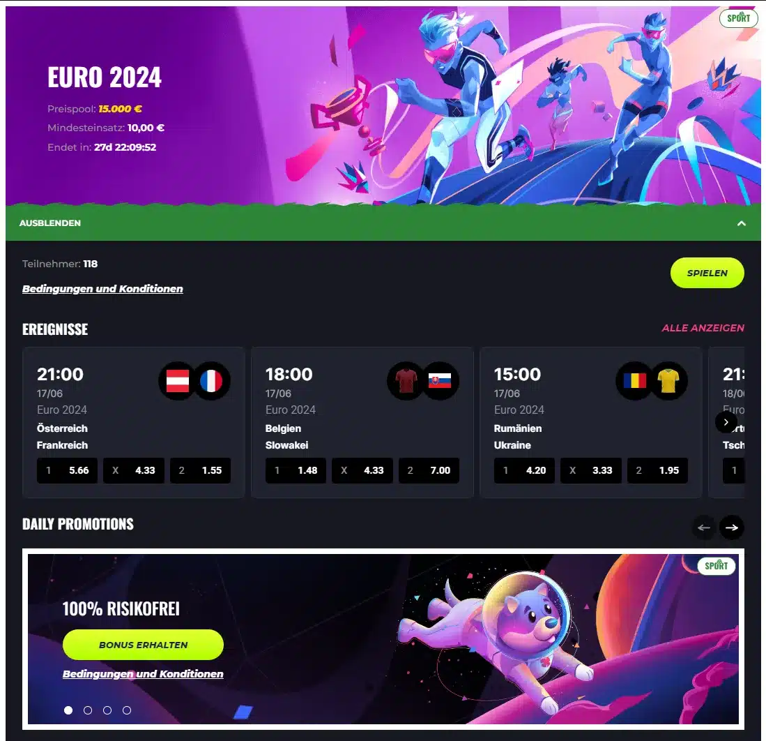 Lunubet Casino Erfahrungen Bewertung und Sportwetten Bonus